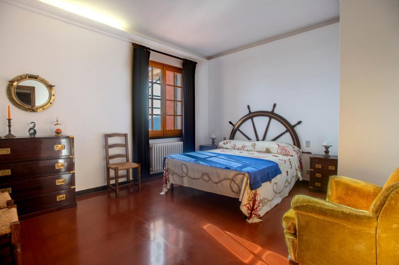 080 - La Villa Storica Il Vigneto 45B, Terrazza Sul Mare - Parcheggio Privato Gratis Moneglia Exterior foto